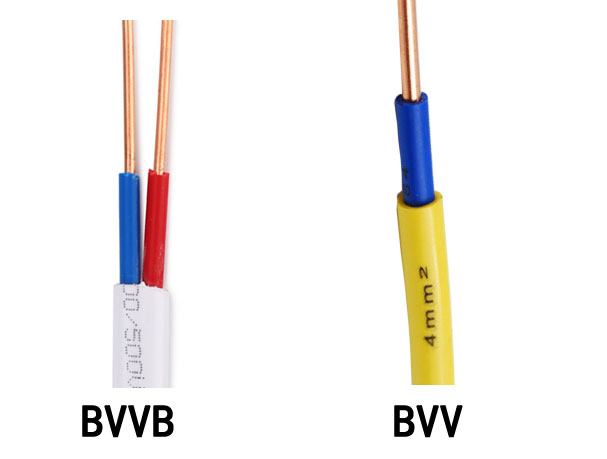 BVVB與B<a href='http://www.tndrh.cn/vvdianlan/' target='_blank'><u>VV電纜</u></a>區(qū)別圖